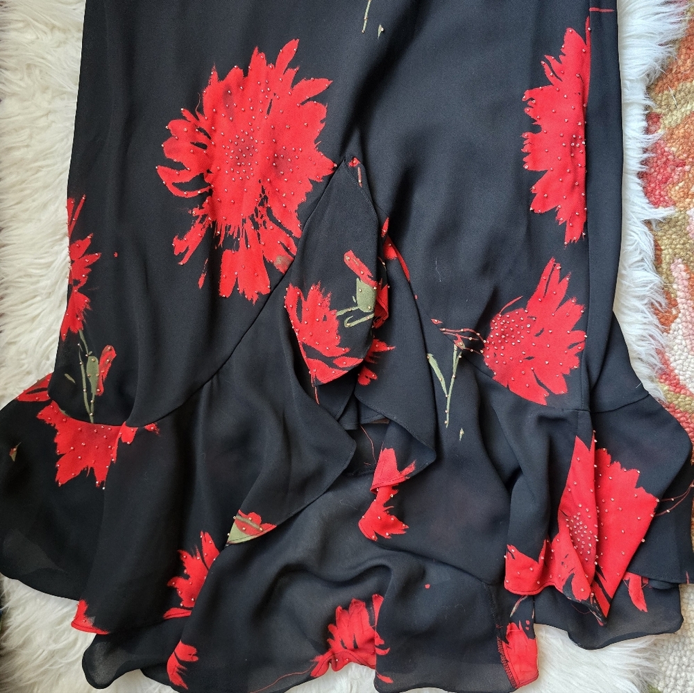 Cache Vintage 90s Y2k Beaded Fairy Dress - Picture 7 of 11